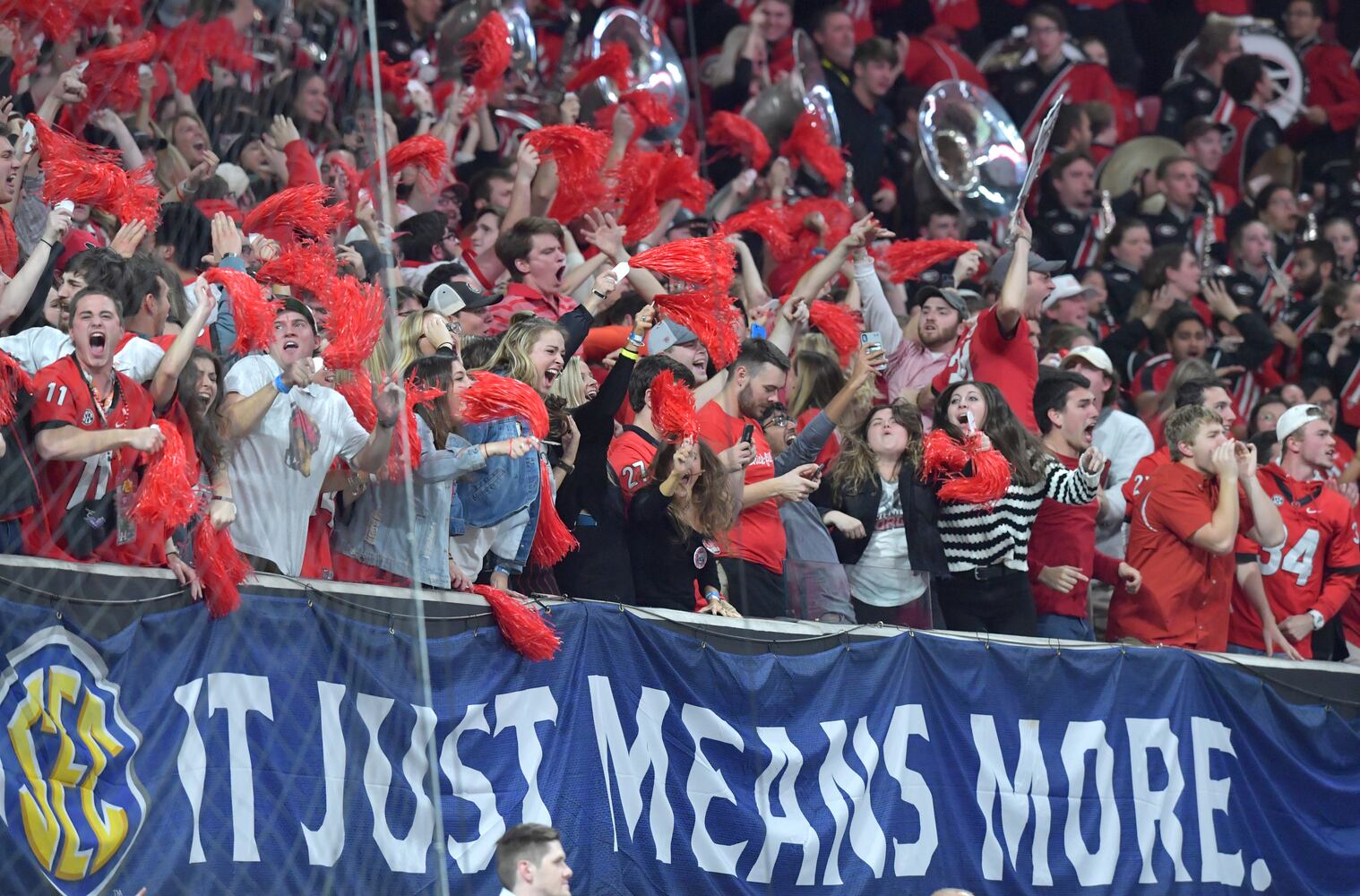 Photos: The scene at the SEC Championship game