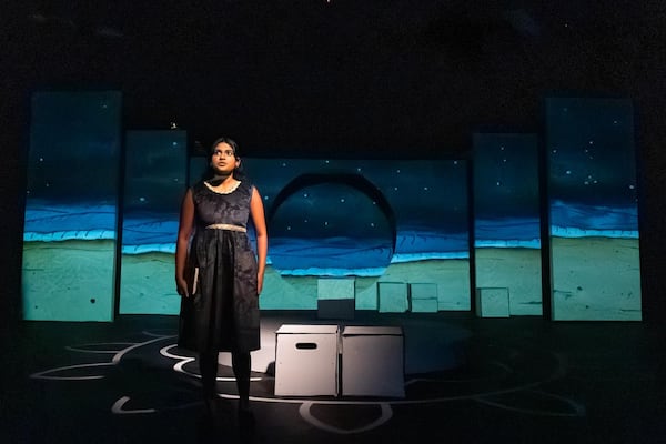 Catch a performance this weekend of Stage Door Theatre's “Orange,” which tells the story of an autistic hero. (Courtesy of Stage Door Theatre)