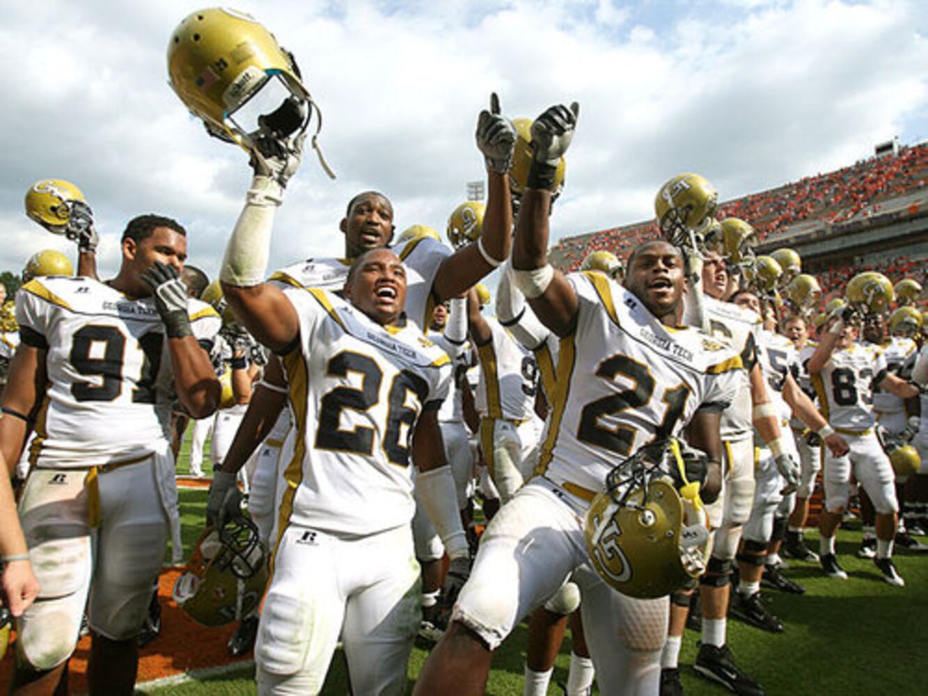 College Football Photos: Ga. Tech at Clemson