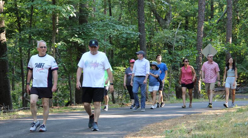 The first leg of the Sugar Hill Greenway is now open and ready for the community to enjoy. (Courtesy City of Sugar Hill)