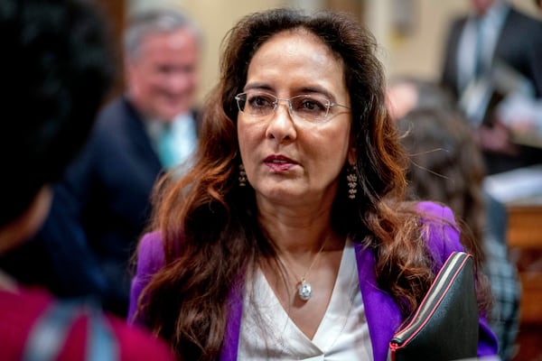 Harmeet Dhillon is the assistant attorney general for civil rights at the Department of Justice. (Andrew Harnik/AP)