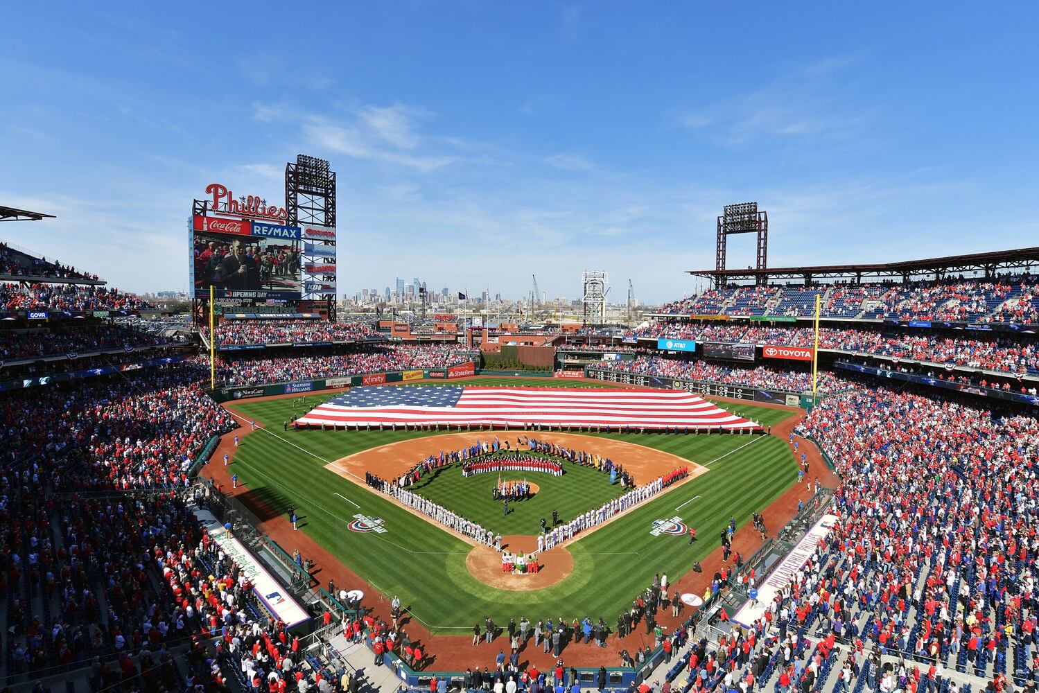 Photos: Braves play the Phillies on Opening Day