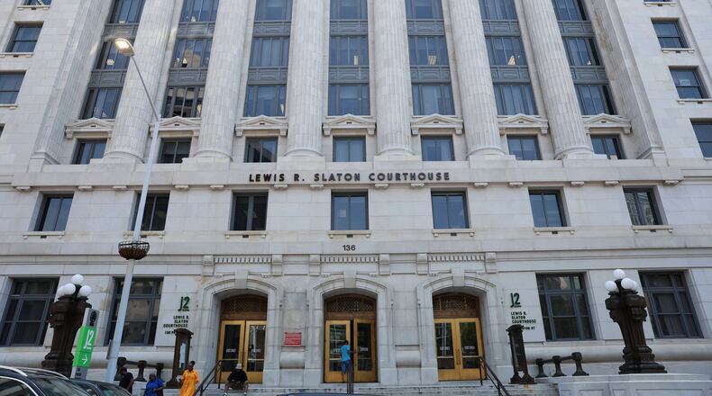 The Fulton County Courthouse on July 19, 2023, in Atlanta. (Miguel Martinez/The Atlanta Journal-Constitution)