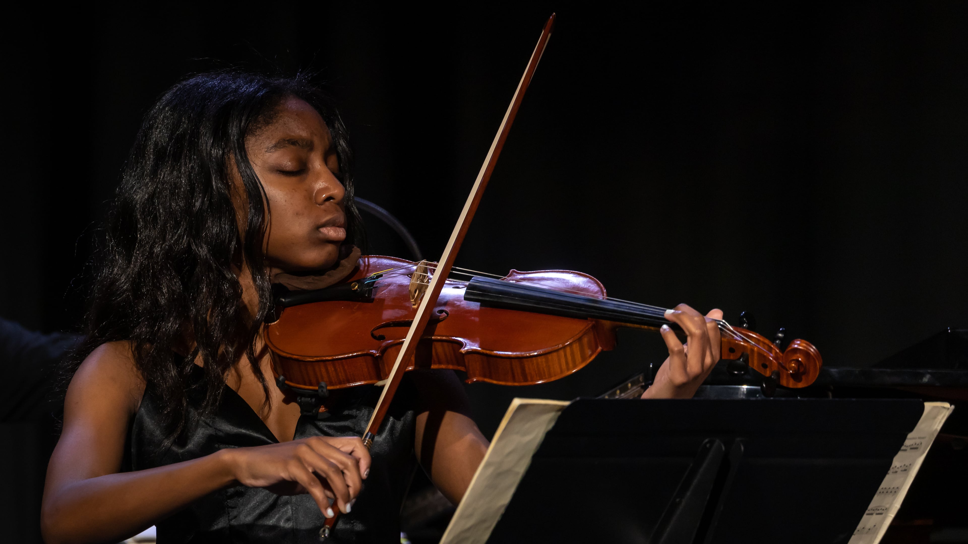 Waverly Alexander is a member of the Atlanta Youth Symphony Orchestra. (Courtesy of Matt Dykeman)