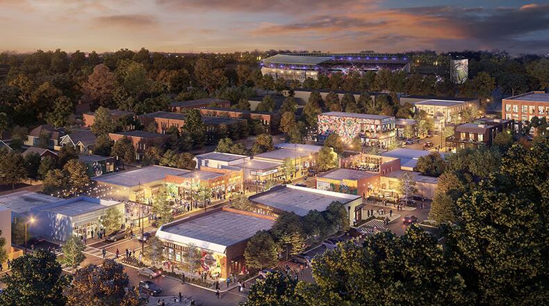 A rendering of the Summerhill project / Rendering from Carter Developments