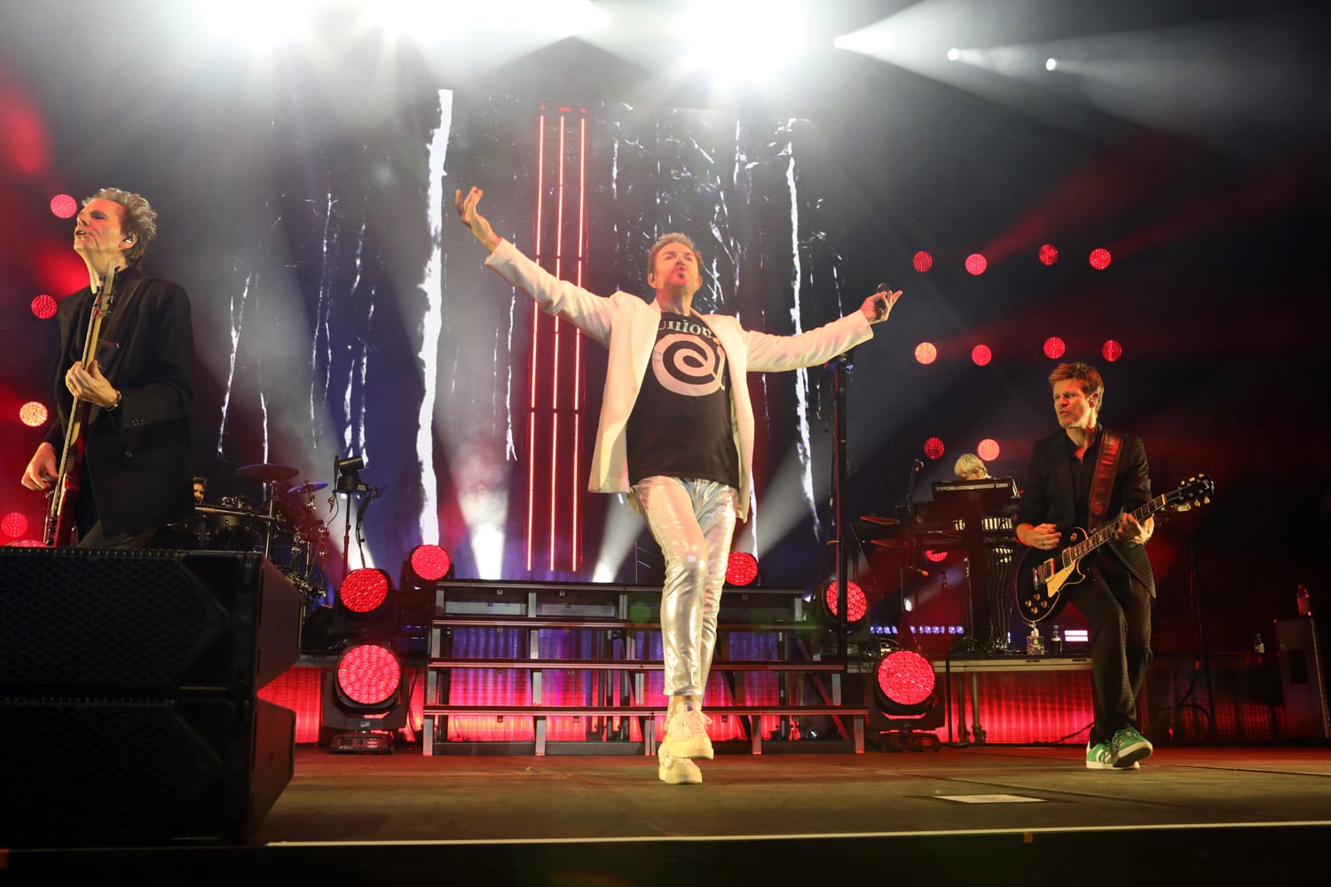 Duran Duran, Nile Rodgers & CHIC and Bastille Rocked State Farm Arena on Thursday, June 15, 2023 on Duran Duran's Future Past tour.
Robb Cohen for the Atlanta Journal-Constitution