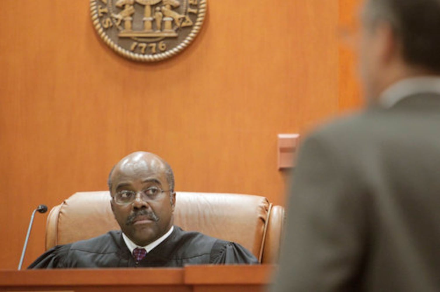 Dunwoody murder suspect faces wife in court