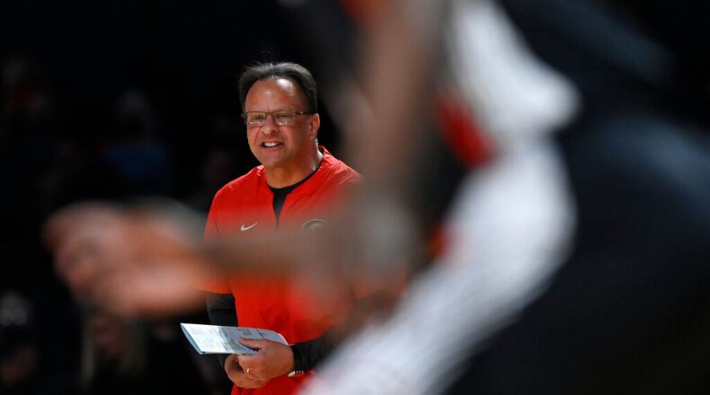 Georgia coach Tom Crean might not make it to another season in Athens. (AP Photo/Mark Zaleski)