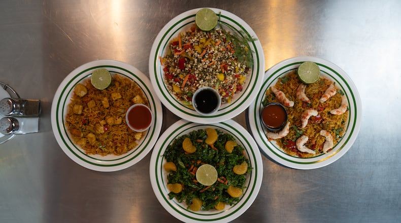 Dishes from the menu of Higher Taste. / Courtesy of Thomas Marin