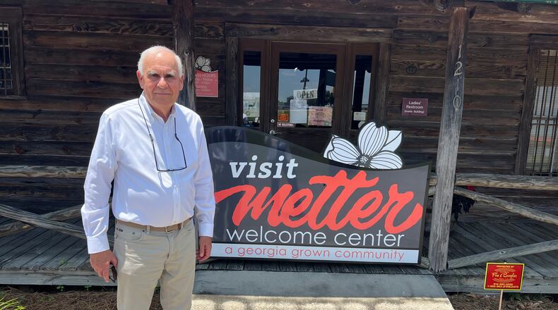 Mayor Ed Boyd, pictured at the Metter Welcome Center, Metter, Ga.