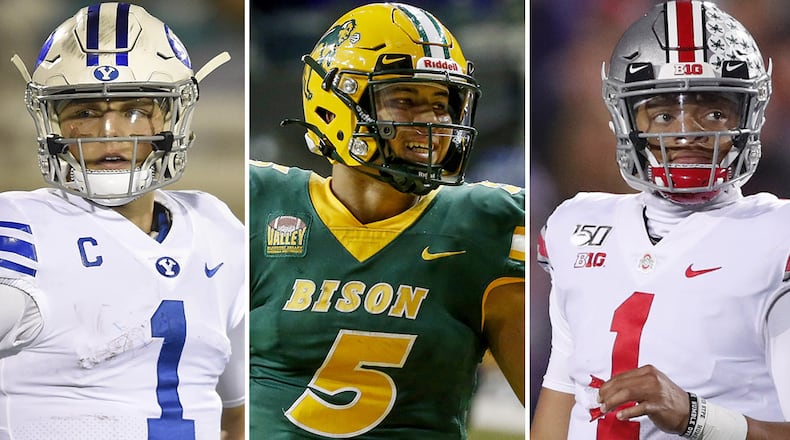 Zach Wilson (BYU), Trey Lance (North Dakota State) and Justin Fields (Ohio State) are among the quarterbacks poised to be first-round picks in the 2021 NFL Draft.