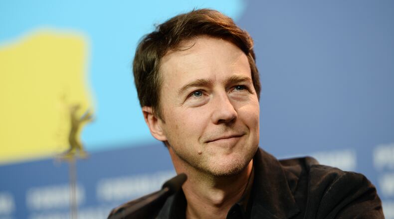 BERLIN, GERMANY - FEBRUARY 06: Edward Norton attends 'The Grand Budapest Hotel' press conference during 64th Berlinale International Film Festival at Grand Hyatt Hotel on February 6, 2014 in Berlin, Germany. (Photo by Ian Gavan/Getty Images)