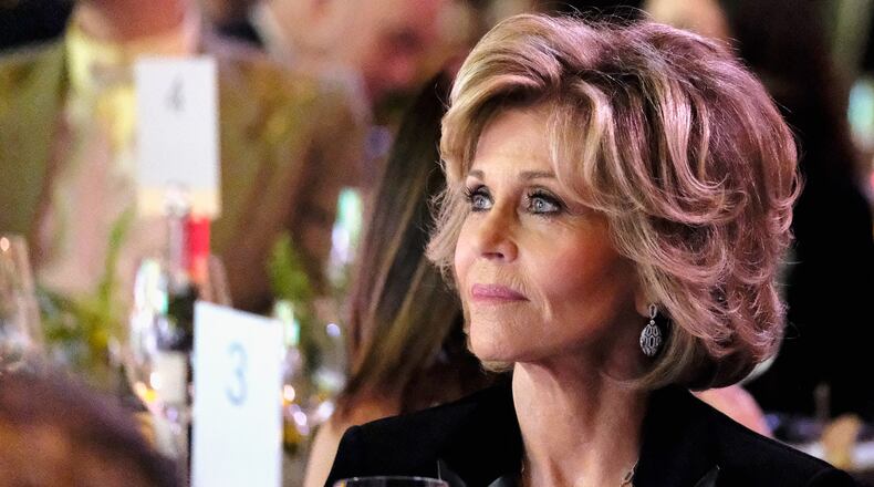 LOS ANGELES, CA - FEBRUARY 22: Actress Jane Fonda attends the 14th Annual Global Green Pre Oscar Party at TAO Hollywood on February 22, 2017 in Los Angeles, California. (Photo by Frazer Harrison/Getty Images for Global Green)