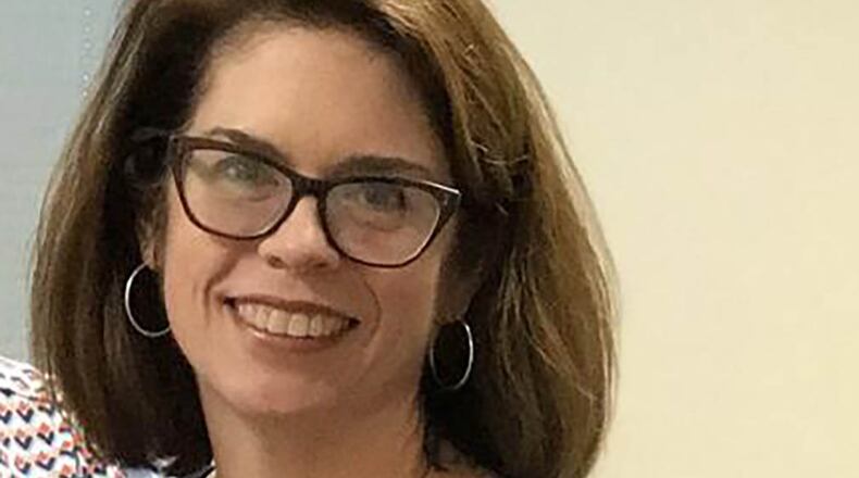 Paula Bechtler weighed 155 pounds when this photo was taken this past May.