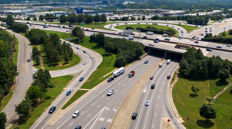 The Georgia Department of Transportation has begun reconstruction of the I-285 interchange at Peachtree Industrial Boulevard in Doraville.  (File photo by Hyosub Shin / Hyosub.Shin@ajc.com)
