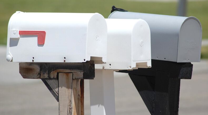 They may not be as sturdy or durable as mailboxes of brick or stone, but mailboxes on wooden posts are preferred by Roswell because they break away when hit by a vehicle.