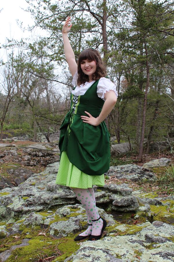 Irish dancers will give pop-up performances at Rock City Gardens' Shamrock City celebration.
Courtesy of Rock City Gardens