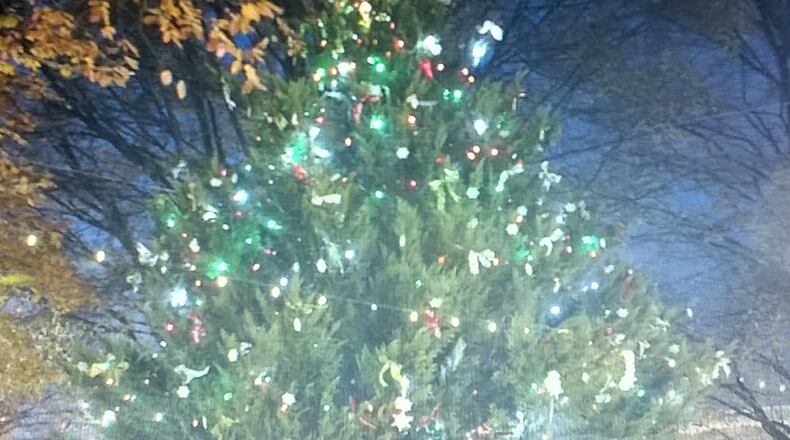 For their customers, Marietta officials will offer free Christmas tree pick-up service on Wednesday. Courtesy of Marietta