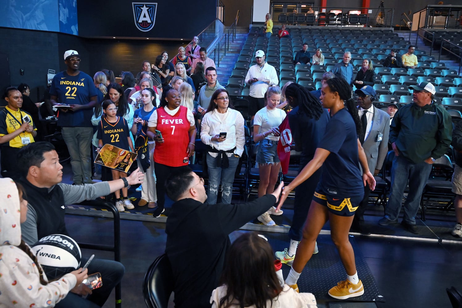 Exhibition game between Atlanta Dream and Indiana Fever