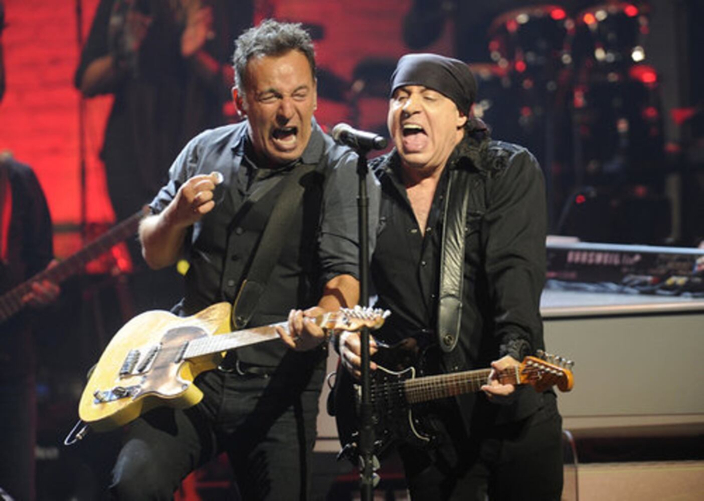 Bruce Springsteen performs at the Apollo Theater
