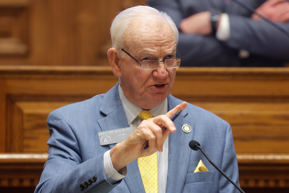 State Sen. Max Burns, R-Sylvania, chairs the Senate Higher Education Committee.