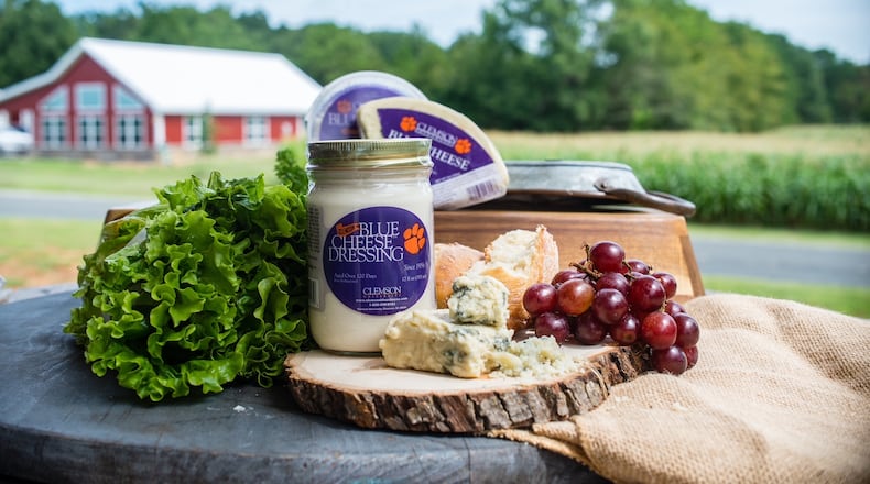 Blue cheese from Clemson University. Courtesy of Clemson Blue Cheese