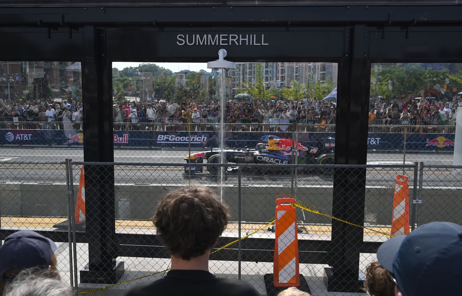 Formula 1 demo brings motorsports to Summerhill neighborhood
