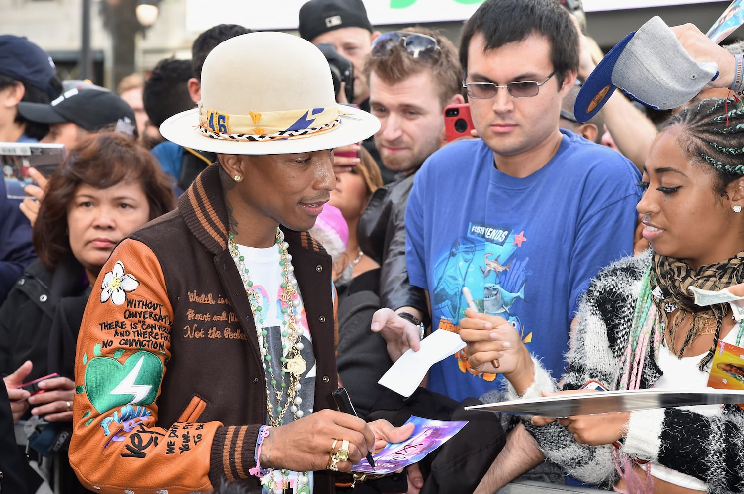 Pharrell Williams honored with a star