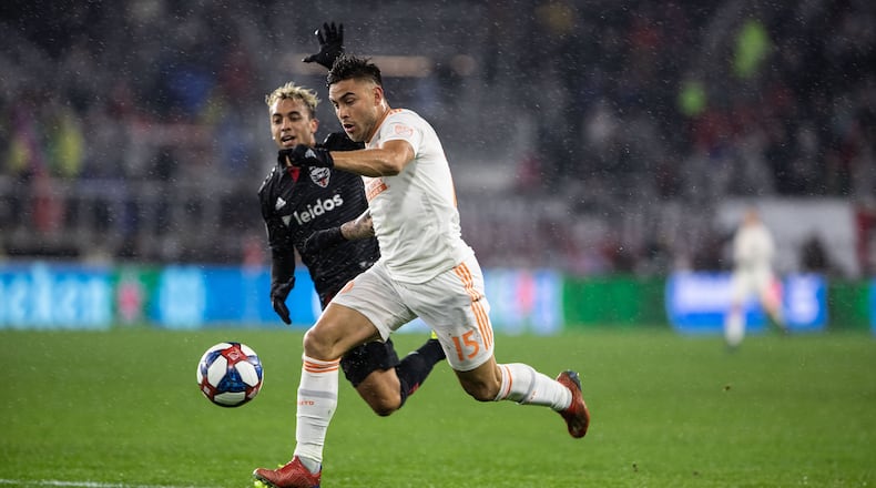 Atlanta United and D.C. United played at Audi Field in Washington, D.C. on Sunday. (Atlanta United)