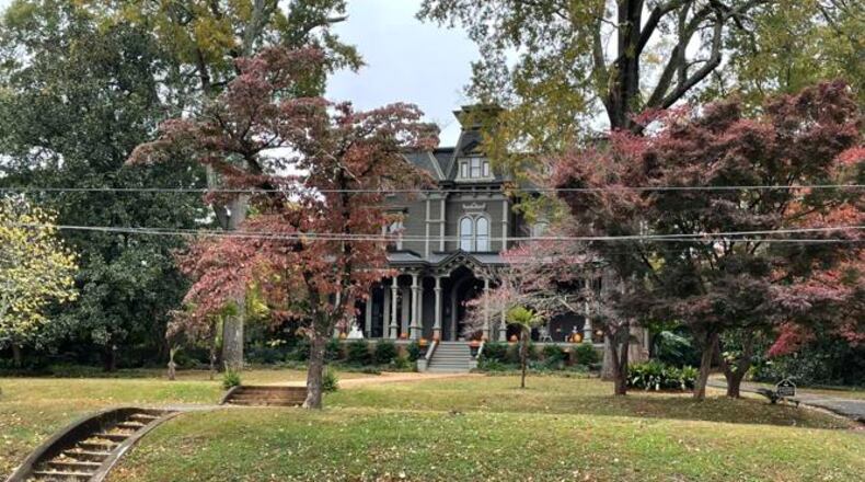 The Claremont House on Second Avenue in Rome - decorated for Halloween - is back on the market after costarring in the fourth season of "Stranger Things" on Netflix. (Photo Courtesy of John Druckenmiller)