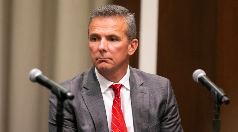 Ohio State Buckeyes head coach Urban Meyer.