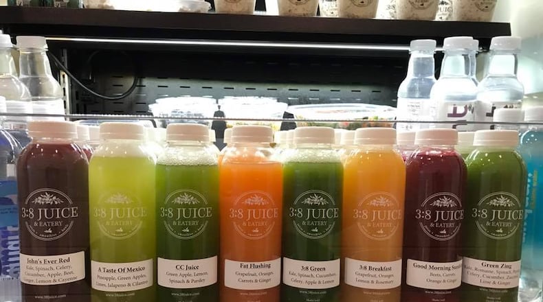 3:8 Juice & Eatery is now open in Alpharetta. / Photo from the 3:8 Facebook page