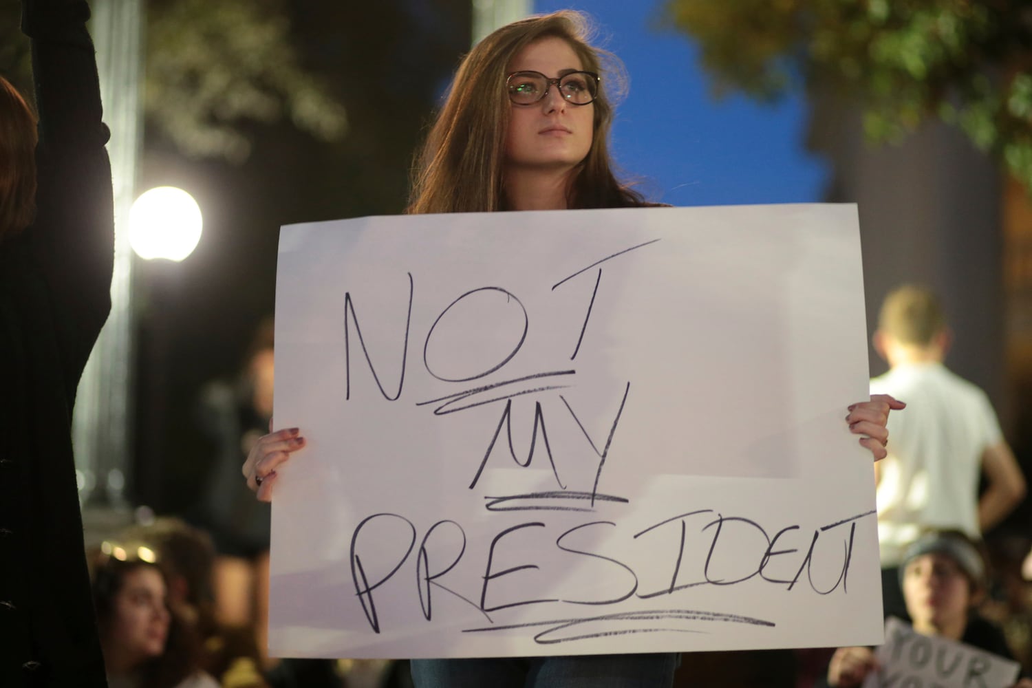 Anti-Trump protests erupt in U.S. cities, Nov. 9 2016