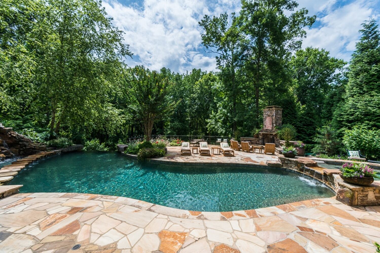 $4.3 buys a 'prestigious' Johns Creek home with resort-like pool and river views