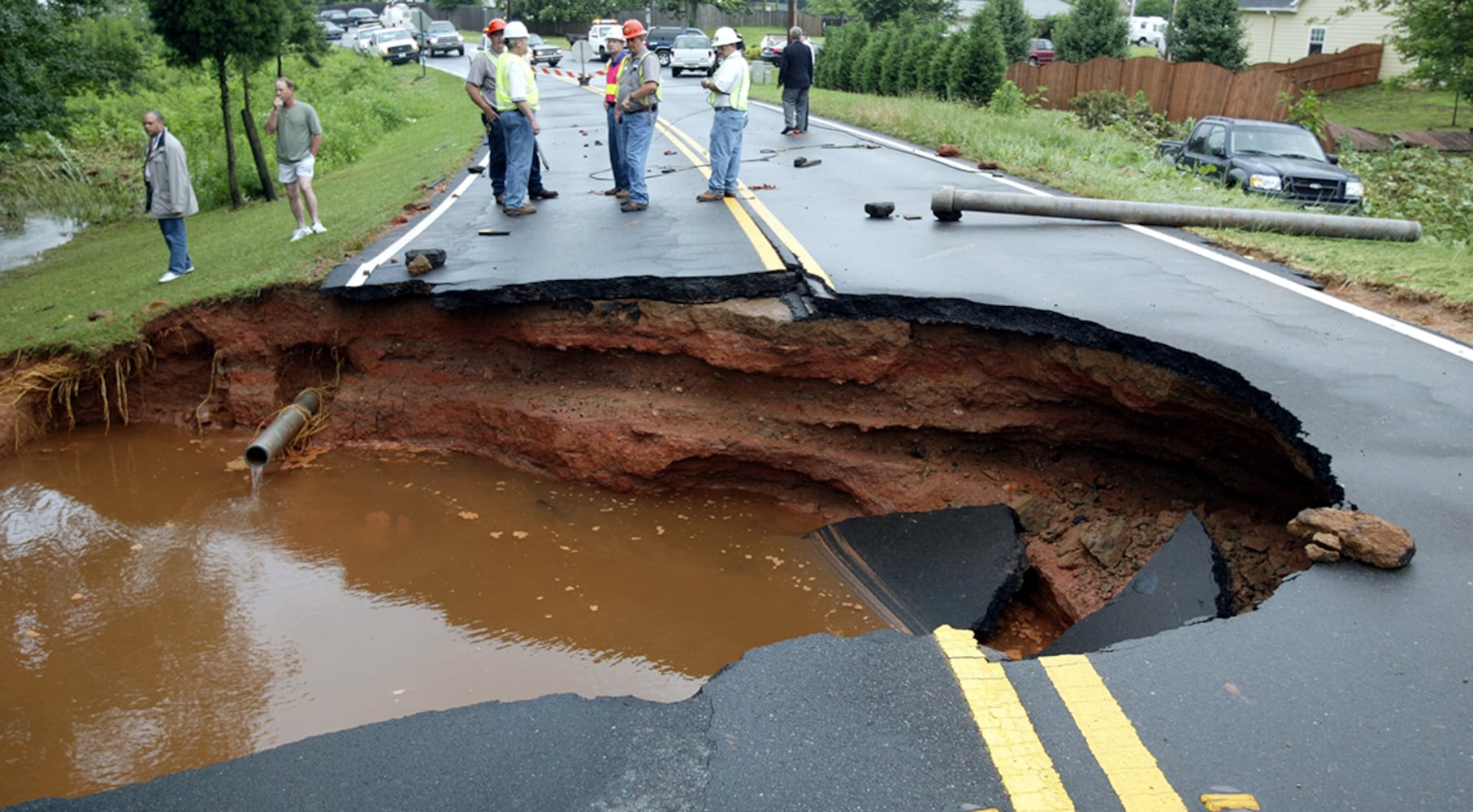 Some of metro Atlanta's biggest sinkholes