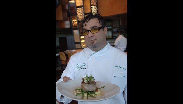 Mike Blydenstein when he worked at Emeril’s in Atlanta.