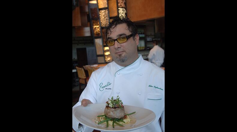 Mike Blydenstein when he worked at Emeril’s in Atlanta.