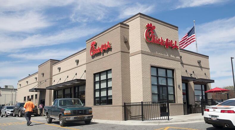 Chick-fil-A restaurants around the nation were affected Friday by what the Atlanta company said was an outage involving a third-party payment vendor. The issue hit during the lunch rush for some.