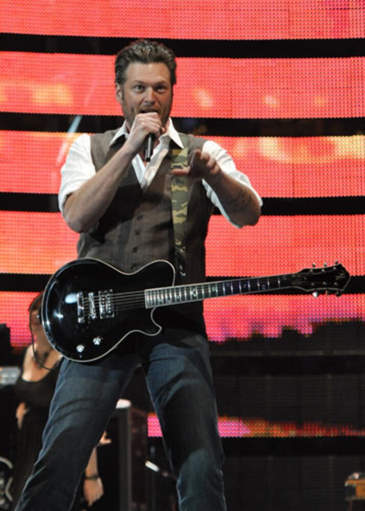 Blake Shelton at Rodeo Houston