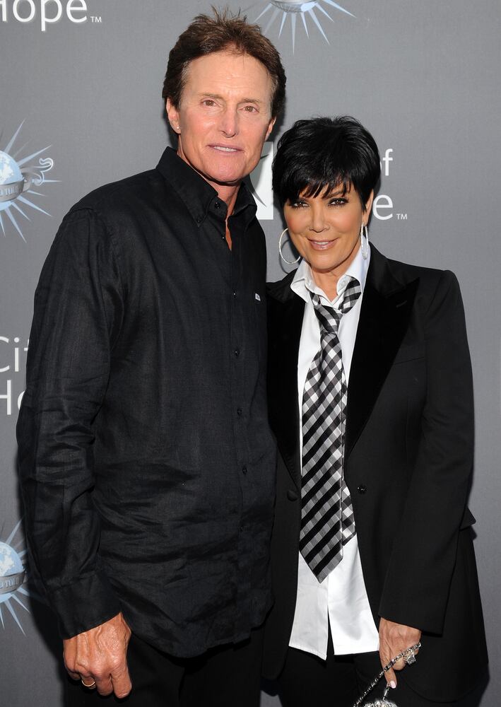 Bruce and Kris Jenner