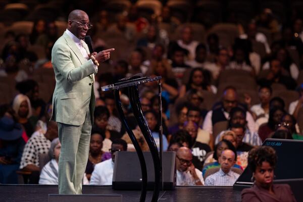 Pastor Jamal Bryant of Atlanta's New Birth Missionary Baptist Church spearheaded a boycott of Target this year. (Ben Gray for the AJC)