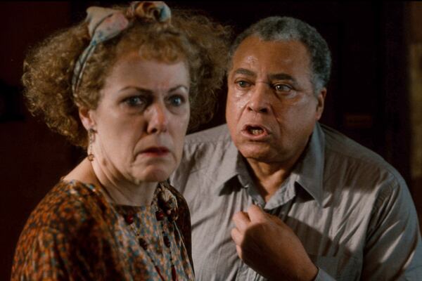 This image released by Kino Lorber shows Lynn Redgrave, left, and James Earl Jones in a scene from "The Annihilation of Fish." (Kino Lorber via AP)