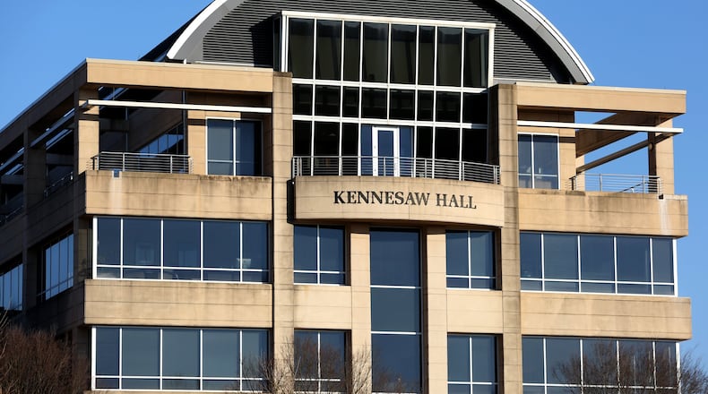 Kennesaw Hall is shown on the campus of Kennesaw State University. AJC FILE PHOTO
