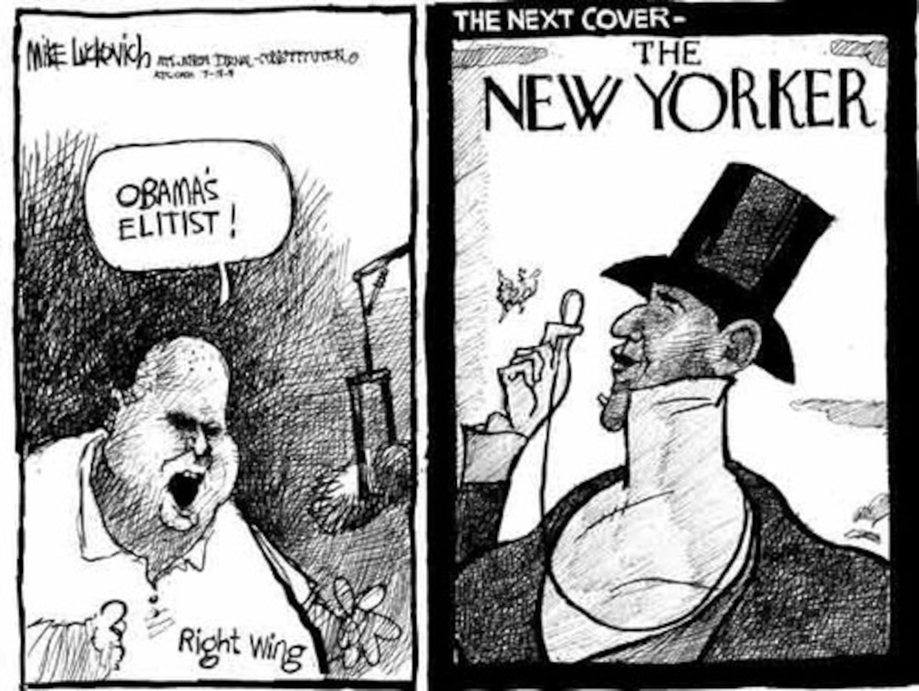 Luckovich: Barack Obama cartoons