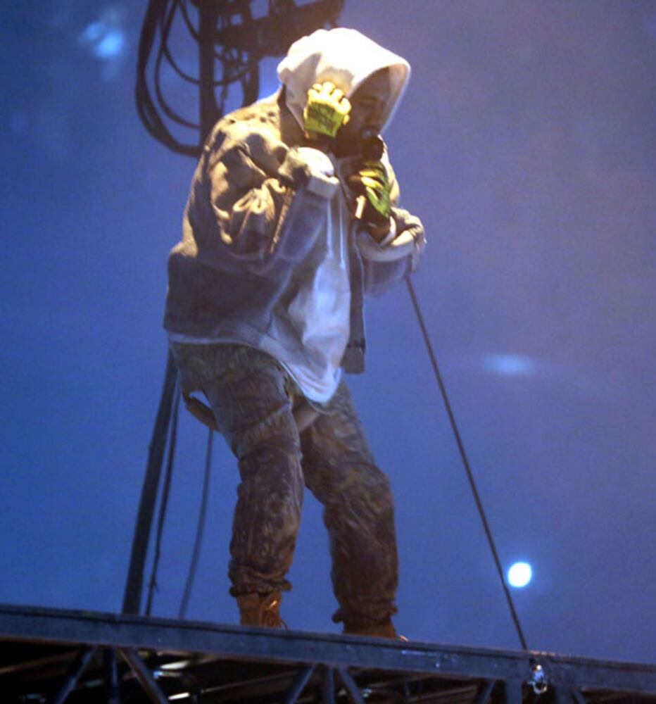 Kanye West plays Philips Arena