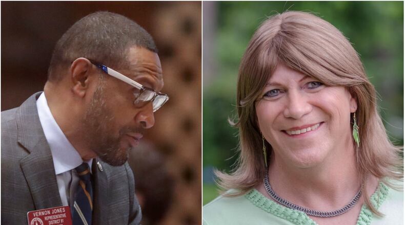 State Rep. Vernon Jones and Doraville City Councilwoman Stephe Koontz. FILE PHOTOS