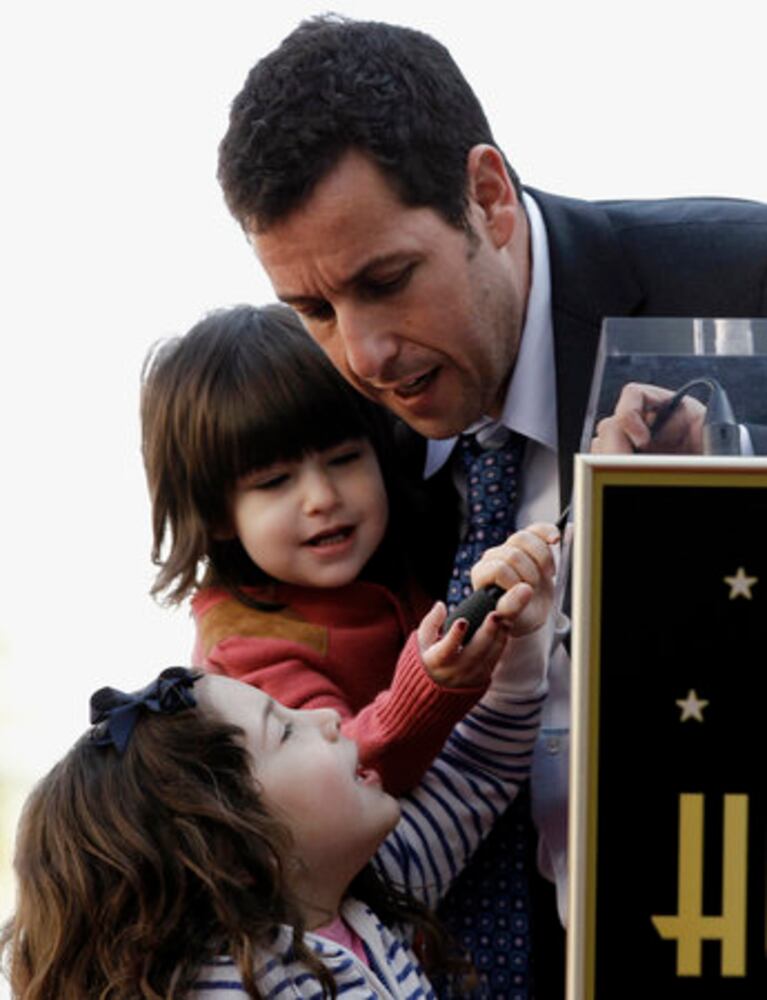 Adam Sandler gets star on Hollywood Walk