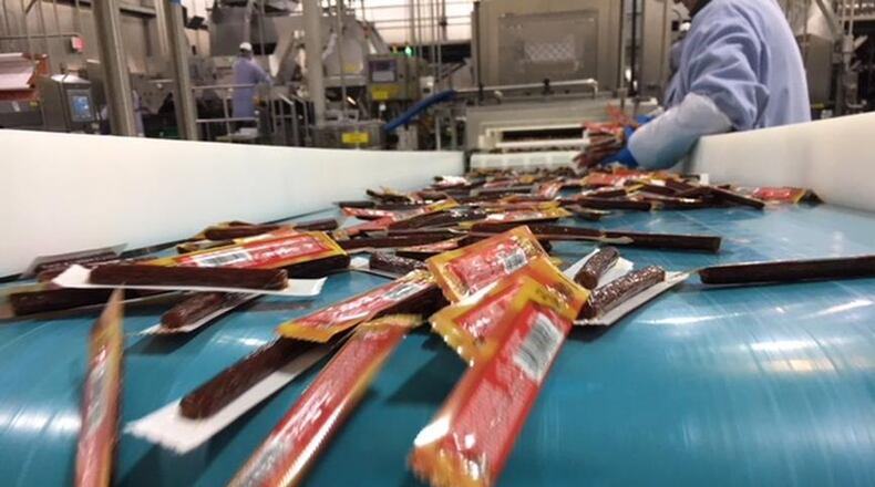 Slim Jims. (Photo: Thomas Gnau/daytondailynews.com)