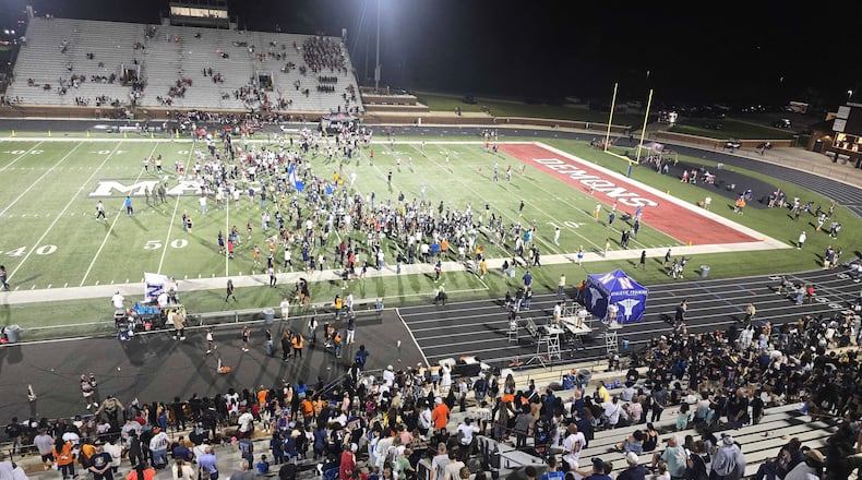 Northside defeated Warner Robins on Sept. 4 to end a nine-game losing streak in the rivalry.