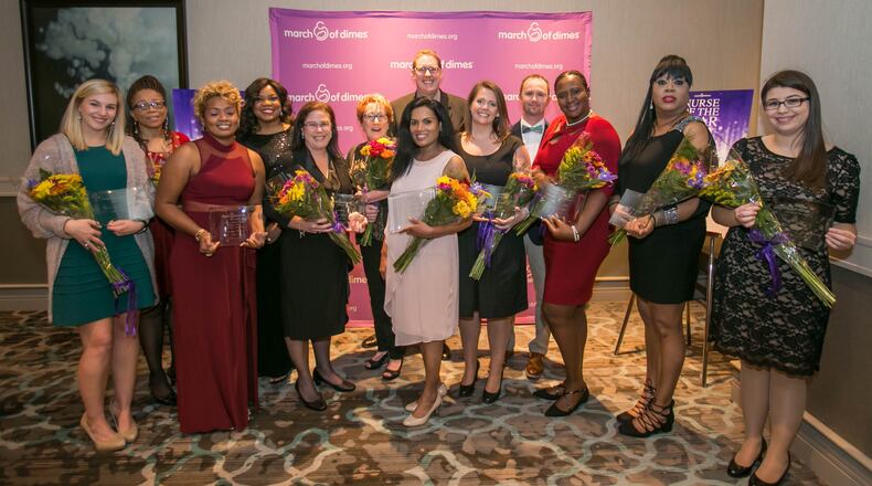 The Nurse of the Year Awards is annual an fundraising event benefiting a nonprofit organization for pregnancy and baby health.